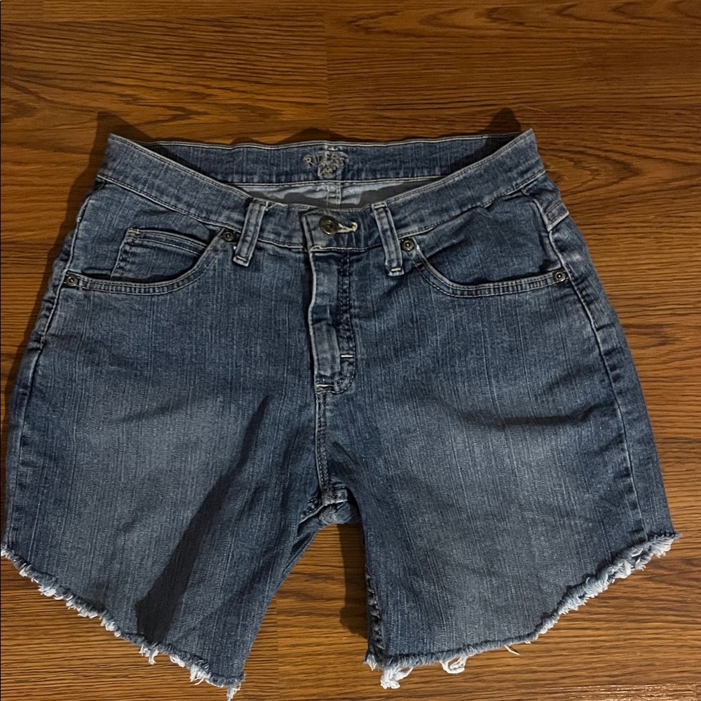 Denim Blue Women's Shorts Lee Riders